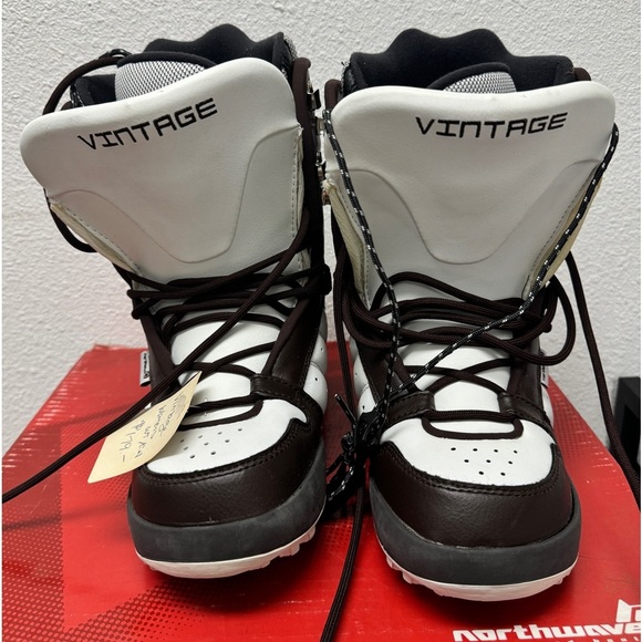 Northwave Snowboard Boots Vintage Lady Impact in White + Brown - Picture 8 of 8